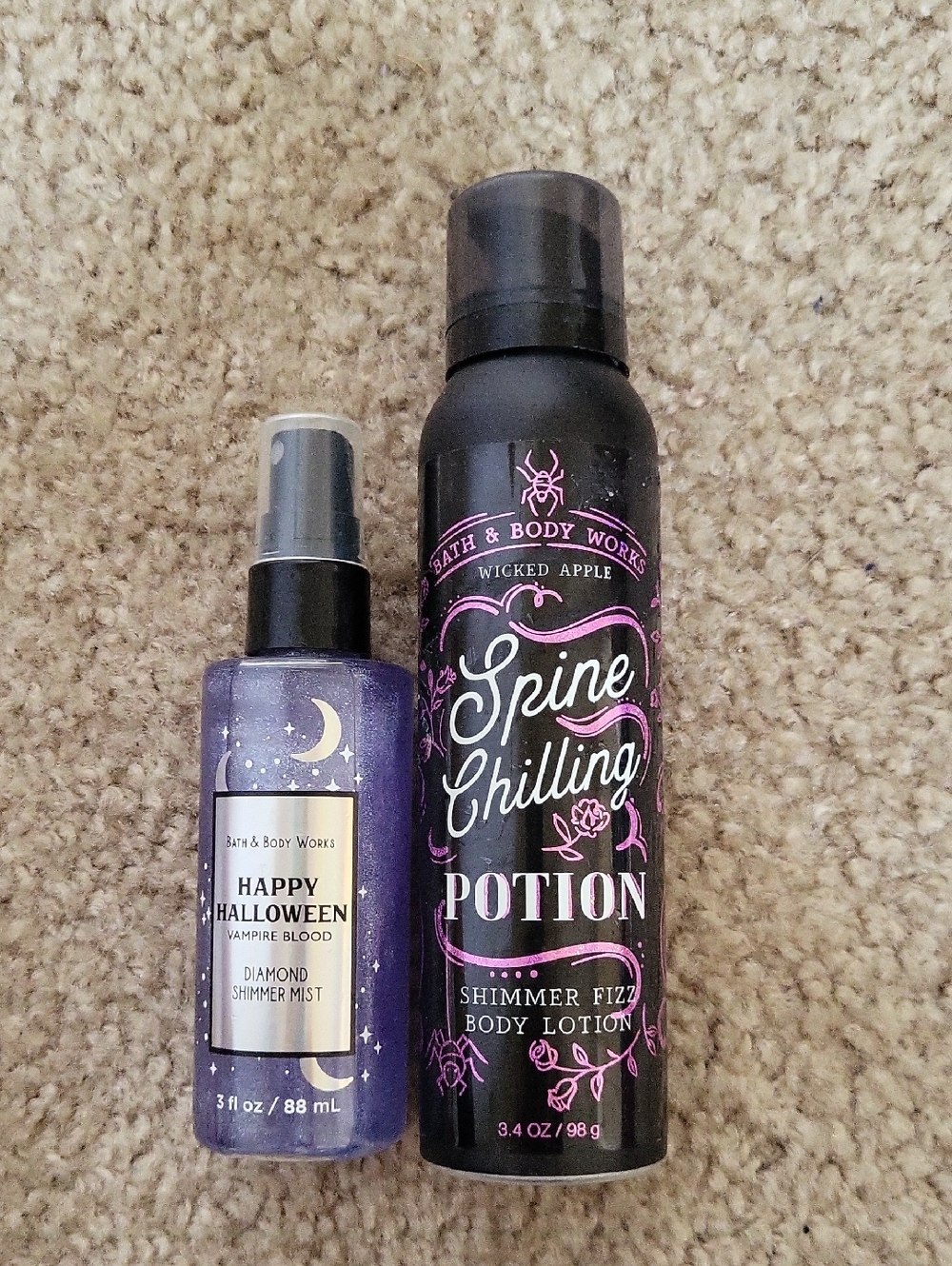Bath & Bosy Works Halloween Shimmer Set